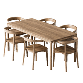 dining set for the interior 004