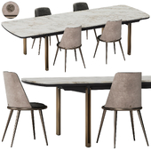 Mirage Dining Set By Cantori