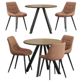 Frank dining set