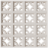 Modular Wall 18 Roundabout White by Tesselle