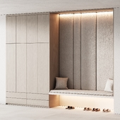 509 hallway zone 12 minimal modular soft wall panels hall niche