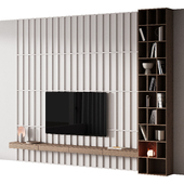 508 tv wall kit 12 minimal living room zone with rack and decor