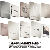 474 decorative books set 23 neutral 04