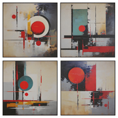 set of paintings, abstract painting_04