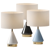 Metalized Glass Table Lamp - West Elm