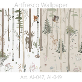 ArtFresco Wallpaper - Дизайнерские бесшовные фотообои Art.  Ai-047, Ai-049 OM