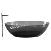 Acrylic bathtub Abber Kristall Onyx