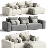 Modular sofa Jack in 3 different forms
