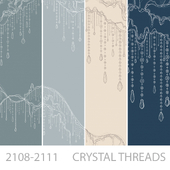 Wallpapers/Crystal threads/Designer wallpaper/Panels/Photo wallpaper/Fresco