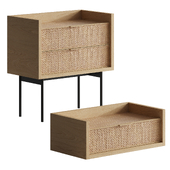 Louison bedside tables from LaRedoute