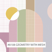 Creativille | Wallpapers | 8108 Geometry with Mesh