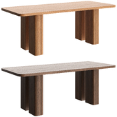 Rectangular dining table Lazar by Laredoute