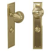 Beardmore Queen Ann door handle knob