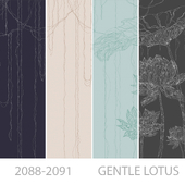 Wallpapers/Gentle lotus/Designer wallpaper/Panel/Photo wallpaper/Fresco