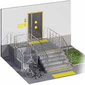 Accessible environment for people with limited mobility