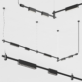 Track multi-level magnetic suspension system Esthetic Magnetic ELEKTROSTANDARD on cables