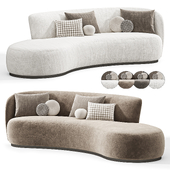 Copenhagen Asymmetrical Sofa by Idealbeds en