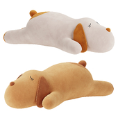 Sleeping Dog Plush Toy