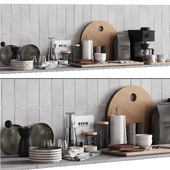 511 kitchen decor set accessories 08 dishes and coffee kit 01