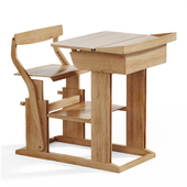 Adjustable designer desk for children EverDesk
