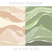 ArtFresco Wallpaper - Дизайнерские бесшовные фотообои Art. Ai-019, Ai-020 OM