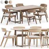 Zola Dining Chair, Dining Table