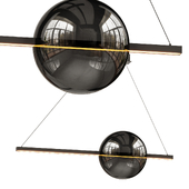 Pendant  Lamp Azzardo Sandra Black