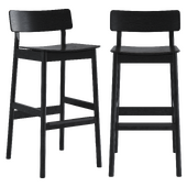 PAUSE bar stool by WOUD