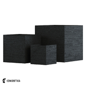 Concretika Planter Collection Cube Surface Om