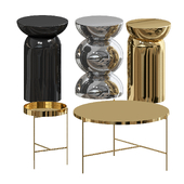 coffee table gold collection