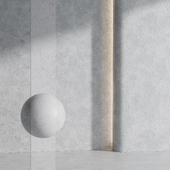 Concrete material in 3 options 001