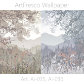 ArtFresco Wallpaper - Дизайнерские бесшовные фотообои Art. Ai-035, Ai-036 OM