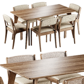 dining set for the interior 006