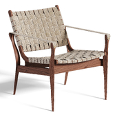 Dylan Leather Safari Chair