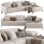 3 Seater Sofa with chaise longue Matthew