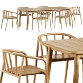 Turqueta dining table sets