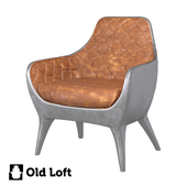 OM Armchair Epic Aluminum and Quilted Leather