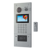 Intercom BAS-IP AA-07FB SILVER and exit button Slinex DR-02