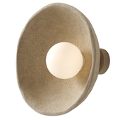 Etsy - Clay Round wall sconce
