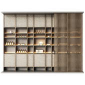 Cosmetics rack for a cosmetics store