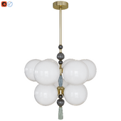 Hanging chandelier Odeon Light Exclusive Palle 5405/9