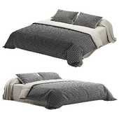 Zara Home checkered bed linen