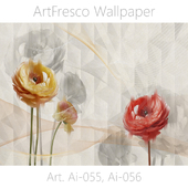 ArtFresco Wallpaper - Дизайнерские бесшовные фотообои Art. Ai-055, Ai-056 OM