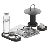 Black And White Office Workplace Decor Set