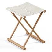 Zara Home - Ash linen folding stool