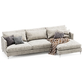 DAVE Sofa bed with chaise longue By Milano Bedding