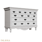 OM Chest of drawers with fourteen drawers in a classic style