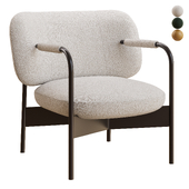 Cross lounge chair by Bonaldo