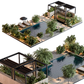 Landscape Furniture Pool 107