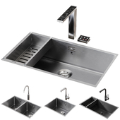 Sinks and mixers GUGLIELMI PURA Collection